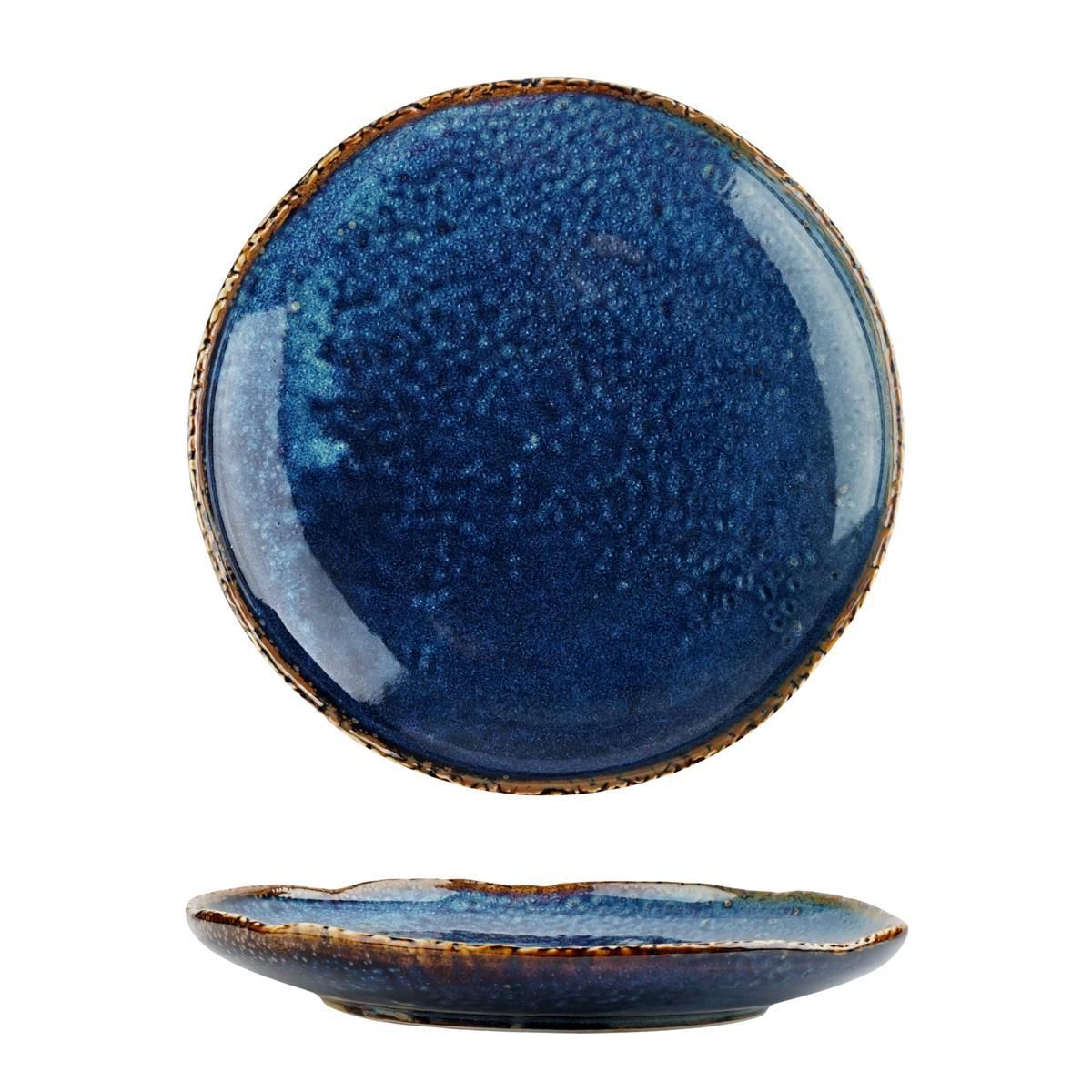 Тарелка P.L. Aqua Blue d=21,3см, h=3 см, фарфор