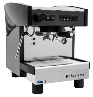 Кофемашина автомат ROBUSTEZZA ST1E/ черная+высокая группа 1ф