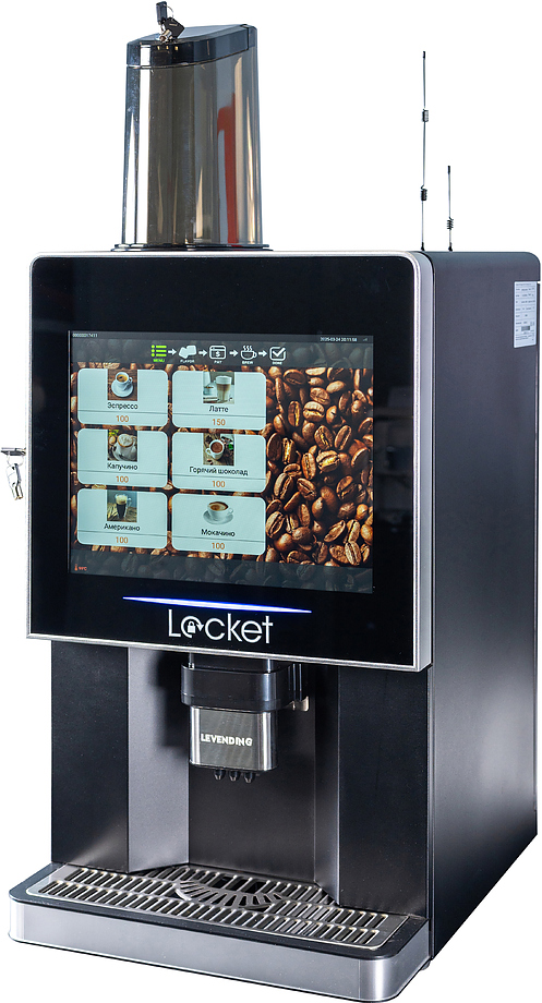 Суперавтоматическая кофемашина LE VENDING Locket 307
