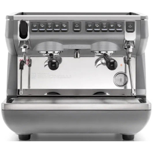 Кофемашина рожковая автоматическая Nuova Simonelli Appia Life Compact 2Gr V 220V metallic grey+economizer+high groups