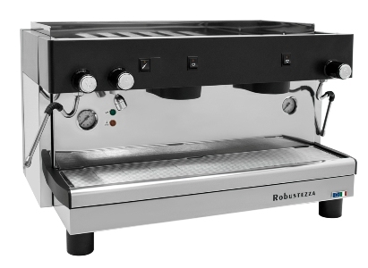 Кофемашина полуавтомат ROBUSTEZZA STH2M/ черная+высокая группа мультифазная