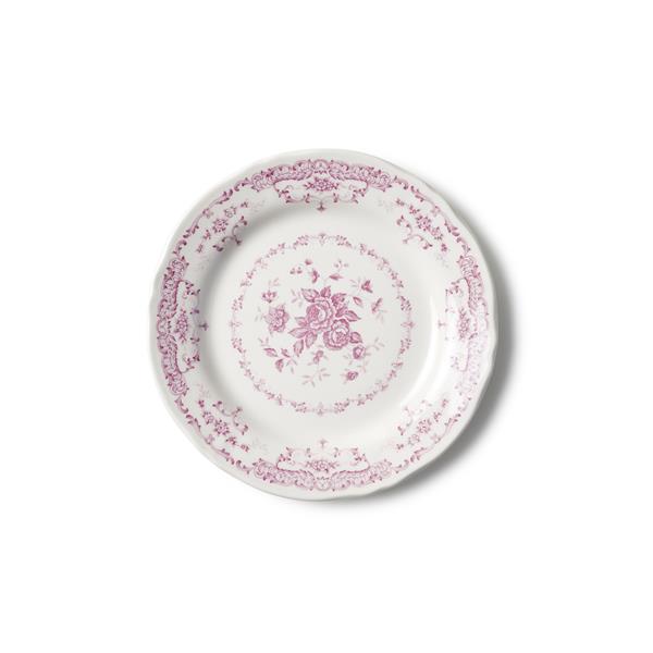 Тарелка мелкая Bitossi Rose 20,7 см, цвет декора розовый