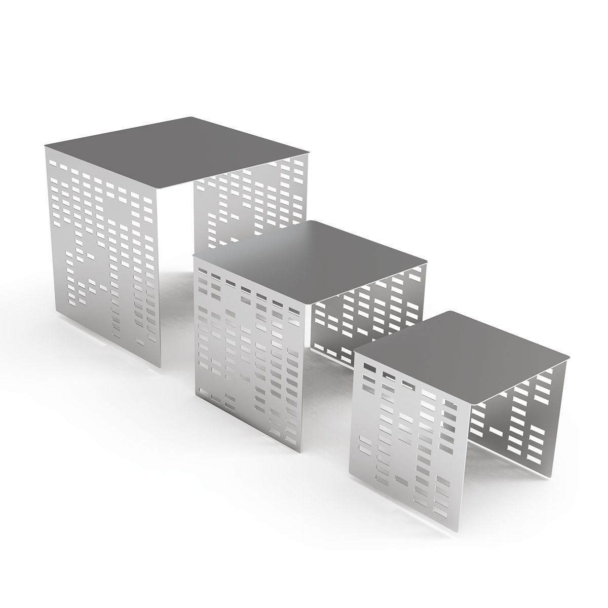 Подставка для выкладки P.L.-Hotelware 20*20*20см, нерж. сталь