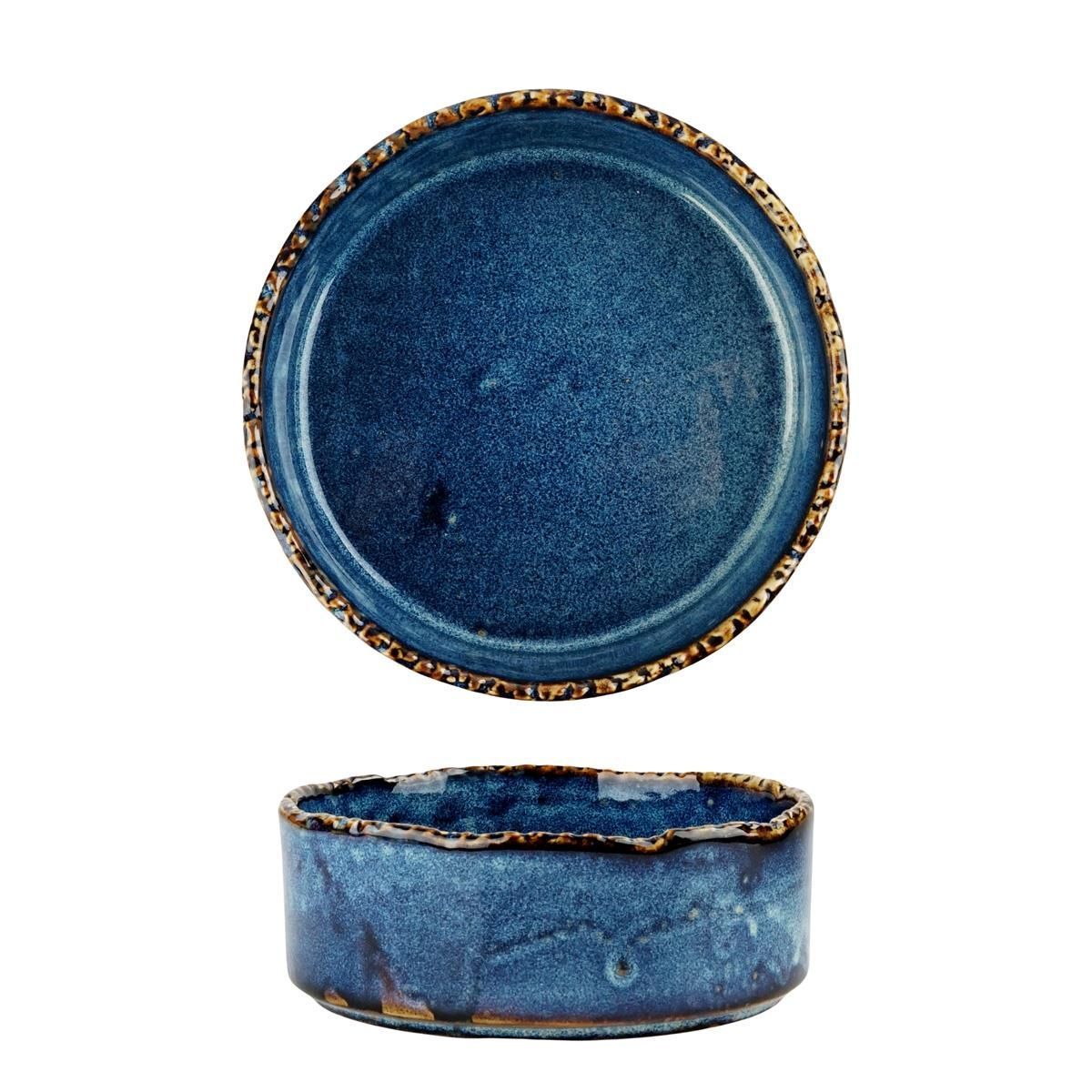 Салатник P.L. Aqua Blue d=13,5 см, h=5,2 см, 450 мл, фарфор