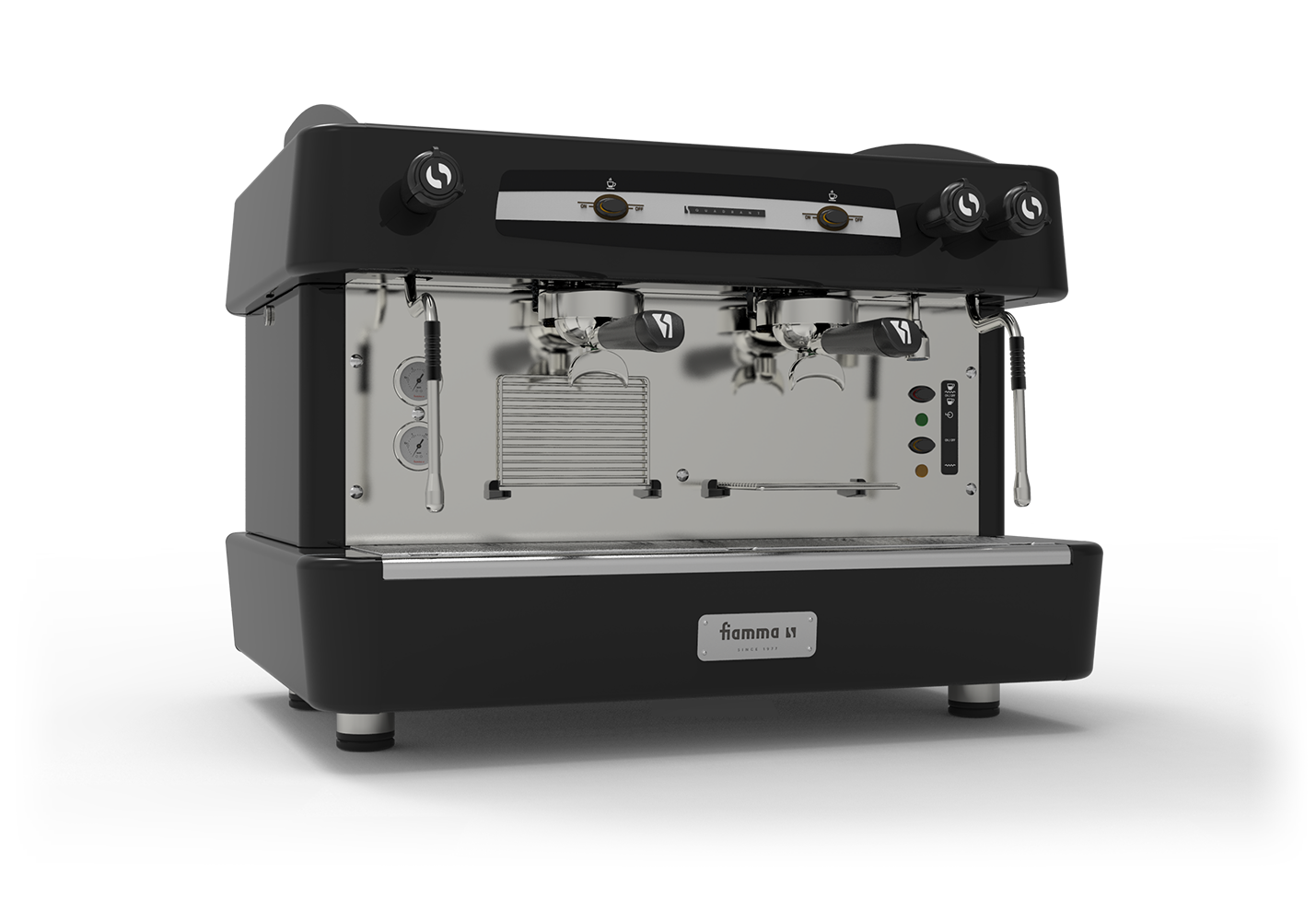 Кофемашина FIAMMA Quadrant 2 TC Black (2 группы, полуавтомат)